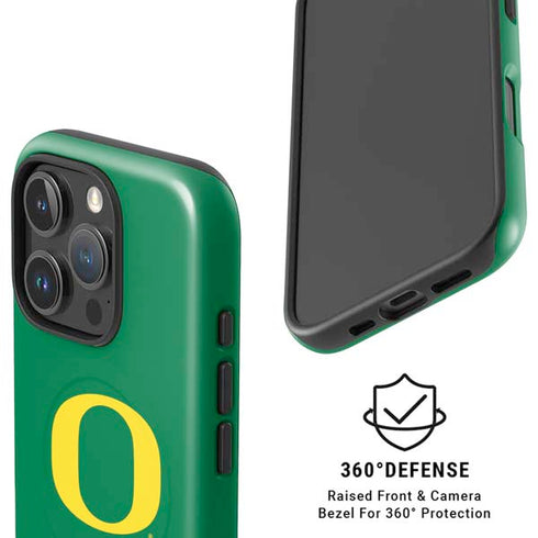 University of Oregon Football Green iPhone 16 Pro Max Magsafe Impact Case