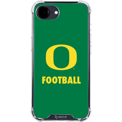 University of Oregon Football Green iPhone 16e Clear Case