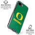 University of Oregon Football Green iPhone 16e Clear Case