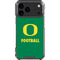 University of Oregon Football Green iPhone 18 Pro Max Clear Case