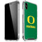 University of Oregon Football Green iPhone X/XS Clear Case