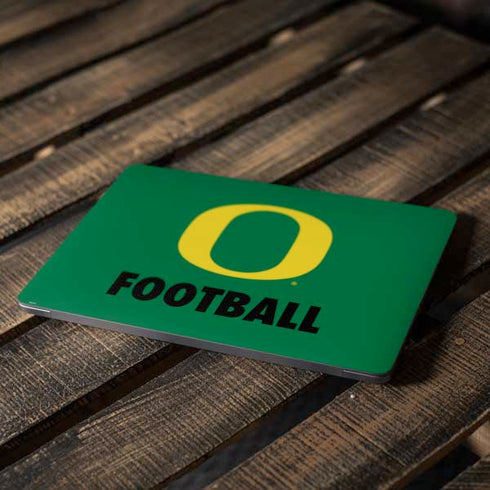 University of Oregon Football Green Apple MacBook Air Skin