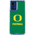 University of Oregon Football Green Moto G 5G (2024) Clear Case