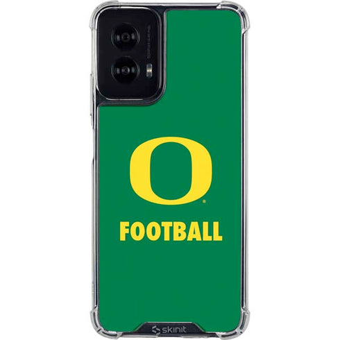 University of Oregon Football Green Moto G Power 5G (2024) Clear Case