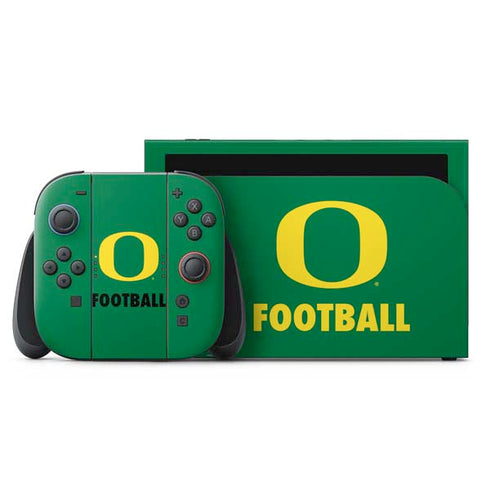 University of Oregon Football Green Nintendo Skins