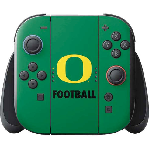 University of Oregon Football Green Nintendo Switch 2 (2025) with Joy-Con Skin