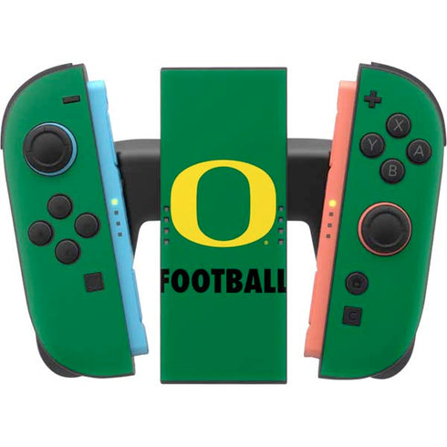 University of Oregon Football Green Nintendo Switch 2 (2025) Joy-Con Controller Skin