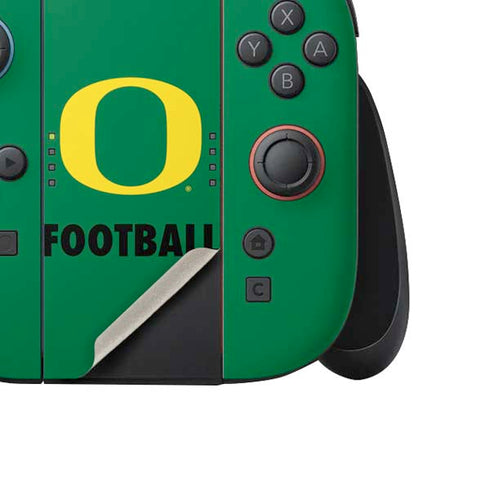 University of Oregon Football Green Nintendo Switch 2 (2025) Joy-Con Controller Skin