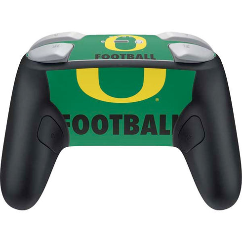 University of Oregon Football Green Nintendo Switch 2 (2025) Pro Controller Skin