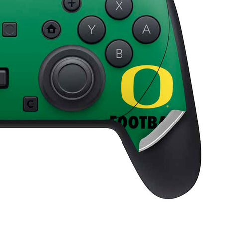 University of Oregon Football Green Nintendo Switch 2 (2025) Pro Controller Skin