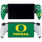University of Oregon Football Green PlayStation Portal Remote Player Skin