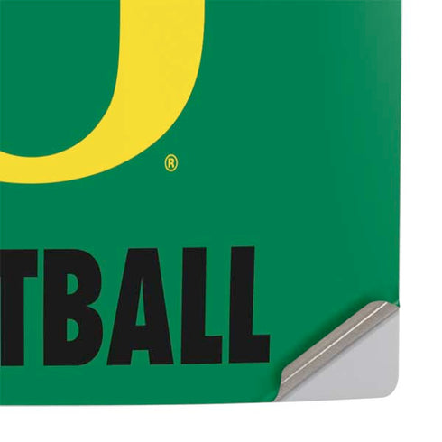 University of Oregon Football Green PS5 Pro Console Skin