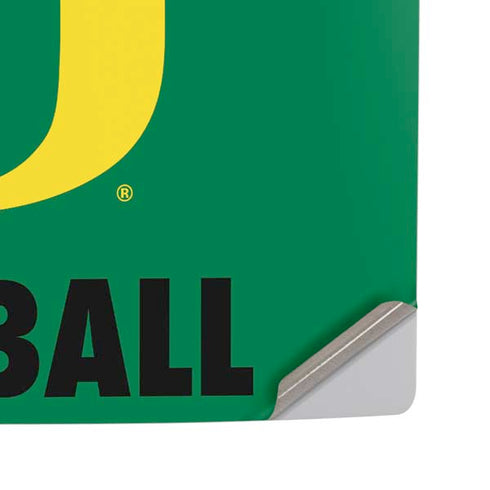 University of Oregon Football Green PS5 Pro Disk Console Skin