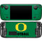 University of Oregon Football Green Steam Deck Handheld Gaming Computer OLED Skin