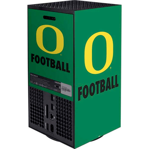 University of Oregon Football Green XBox Series X Digital Edition Bundle Skin