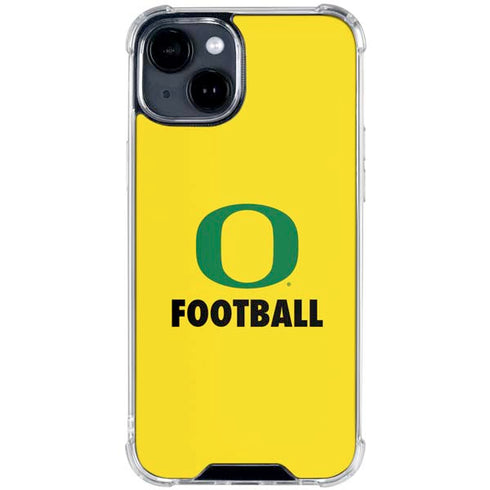 University of Oregon Football iPhone 15 Clear Case
