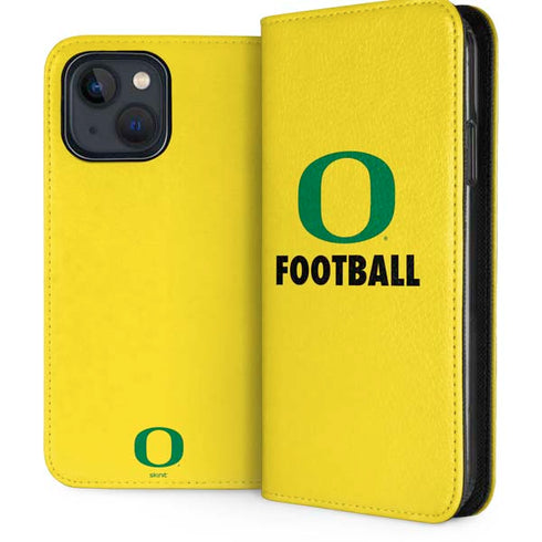 University of Oregon Football iPhone 15 Plus Folio Case