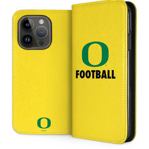 University of Oregon Football iPhone 15 Pro Folio Case
