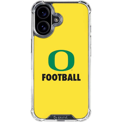 University of Oregon Football iPhone 16 Clear Case
