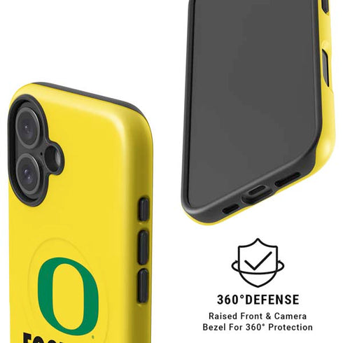 University of Oregon Football iPhone 16 Plus Magsafe Impact Case