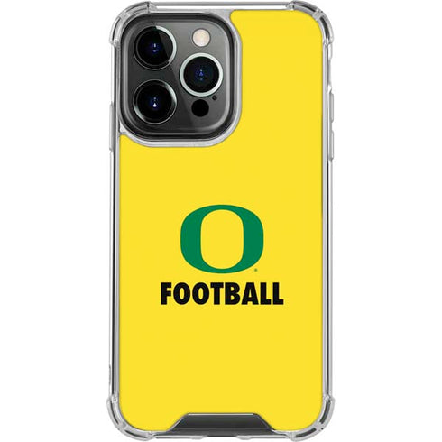 University of Oregon Football iPhone 16 Pro Clear Case