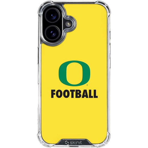 University of Oregon Football iPhone 17 Clear Case