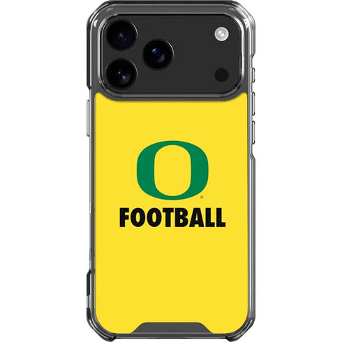 University of Oregon Football iPhone 18 Pro Max Clear Case