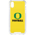 University of Oregon Football iPhone XS Clear Case