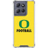 University of Oregon Football Moto G 5G (2025) Clear Case