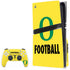 University of Oregon Football PS5 Pro Disk Bundle Skin