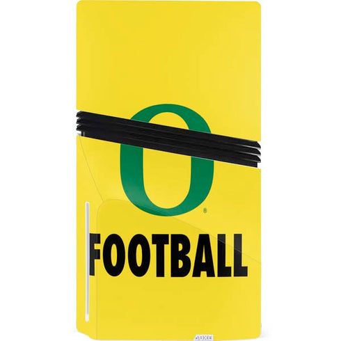 University of Oregon Football PS5 Pro Disk Bundle Skin