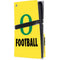 University of Oregon Football PS5 Pro Disk Console Skin