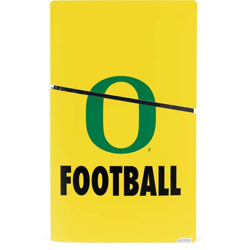 University of Oregon Football PS5 Slim Digital Edition Console Skin