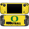 University of Oregon Football Steam Deck Handheld Gaming Computer OLED Skin