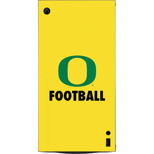 University of Oregon Football XBox Series X Digital Edition Console Skin