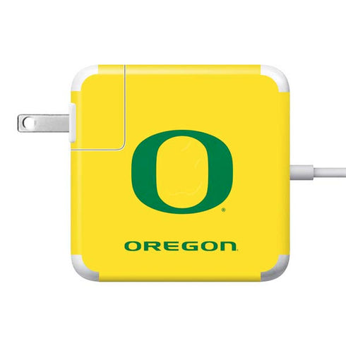 University of Oregon Mesh Yellow 85W Power Adapter (15 and 17 inch MacBook Pro Charger) Skin