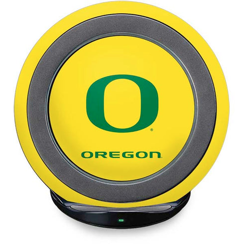 University of Oregon Mesh Yellow Fast Charge Wireless Charging Stand Skin