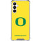 University of Oregon Mesh Yellow Galaxy A16 5G Clear Case
