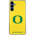 University of Oregon Mesh Yellow Galaxy A35 5G Clear Case