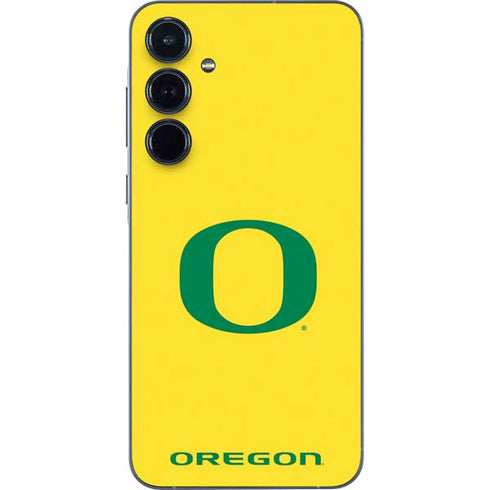 University of Oregon Mesh Yellow Galaxy A35 5G Skin