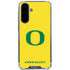University of Oregon Mesh Yellow Galaxy A36 5G Clear Case