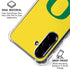 University of Oregon Mesh Yellow Galaxy A36 5G Clear Case