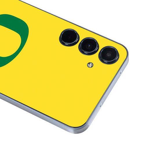 University of Oregon Mesh Yellow Galaxy A55 5G Skin