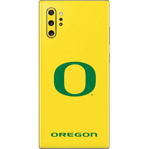 University of Oregon Mesh Yellow Galaxy Note 10 Plus Skin