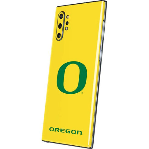 University of Oregon Mesh Yellow Galaxy Note 10 Plus Skin