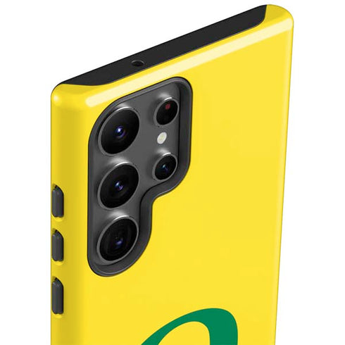 University of Oregon Mesh Yellow Galaxy S23 Ultra Pro Case