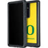 University of Oregon Mesh Yellow Galaxy S24 Ultra Waterproof Case