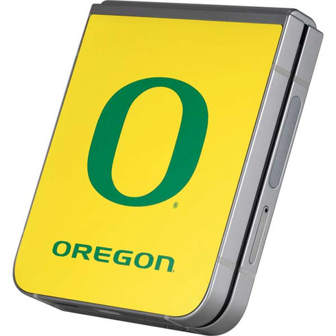 University of Oregon Mesh Yellow Galaxy Z Flip6 Skin