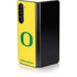 University of Oregon Mesh Yellow Galaxy Z Fold5 5G Skin