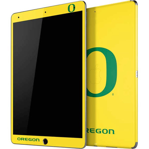 University of Oregon Mesh Yellow iPad Skins